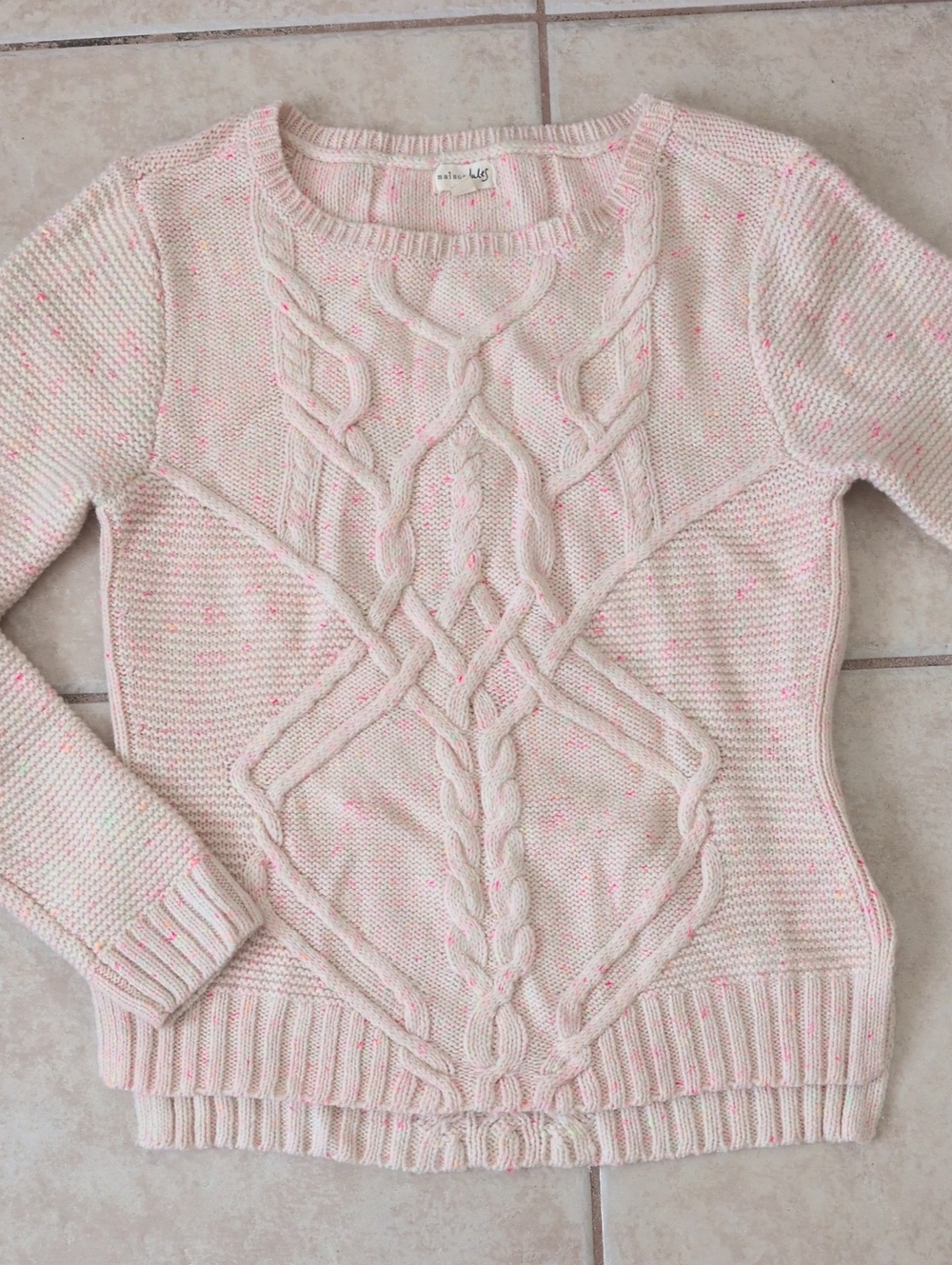 Maison Jules Wool Blend Sweater Size Large